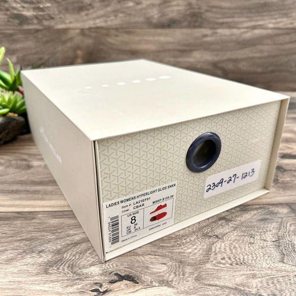 NIB Peter Millar Hyperlight Glide Sneaker US 8 EU 39 Red Womens - Picture 9 of 12